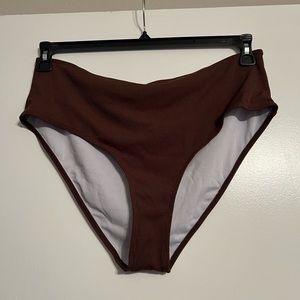 SHEIN Brown Bathing Suit Bottoms